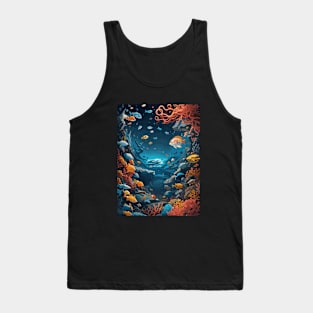 Deep sea ocean Tank Top